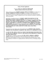 Instructions for Form DEP-SW-APP-100 Permit Application for Construction and Operation of a Solid Waste Facility - Connecticut, Page 5