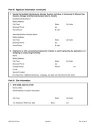 Form DEEP-MT-APP-300 License Application for Marine Terminals - Connecticut, Page 4