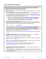 Form DEEP-MT-APP-300 License Application for Marine Terminals - Connecticut, Page 5