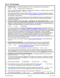 Form DEEP-PEST-APP-200 Permit Application for the Use of Pesticides in State Waters - Connecticut, Page 5