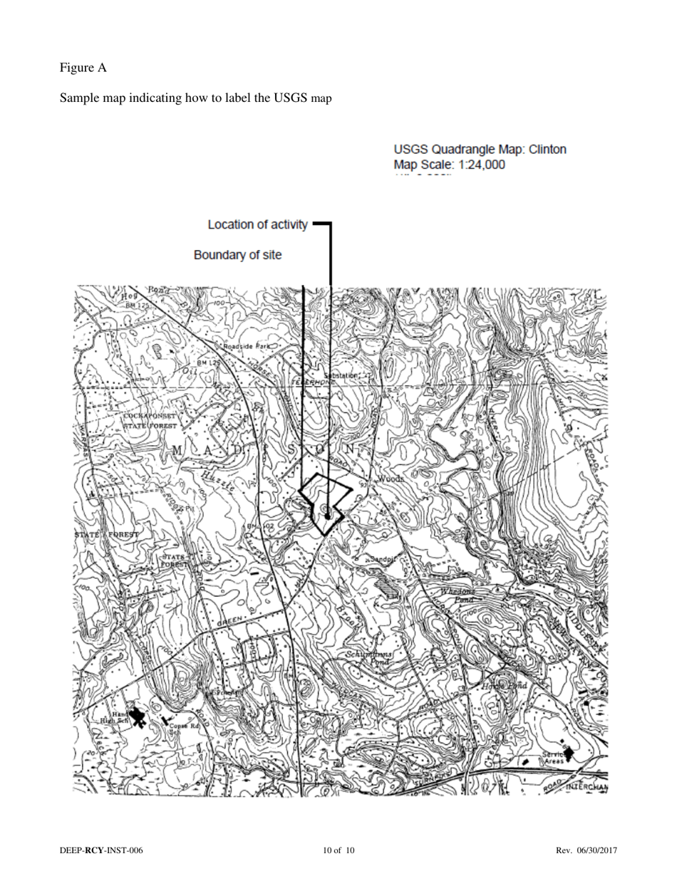 Instructions for Form DEEP-RCY-REG-006 General Permit Registration Form for the Addition of Grass Clippings at Registered Leaf Composting Facilities - Connecticut, Page 10