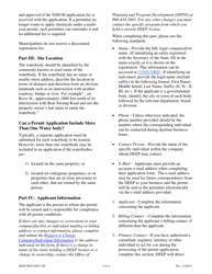 Instructions for Form DEEP-PEST-APP-200 Permit Application for the Use of Pesticides in State Waters - Connecticut, Page 3