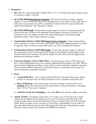 Form DEP-PED-DMR-001 Discharge Monitoring Report Instruction Manual - Connecticut, Page 5