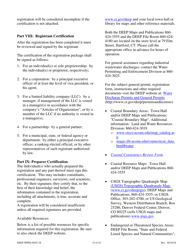 Instructions for Form DEEP-WPED-REG-28 General Permit Registration Form for the Comprehensive General Permit for Discharges to Surface Water and Groundwater - Connecticut, Page 15