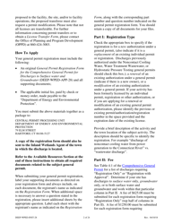 Instructions for Form DEEP-WPED-REG-28 General Permit Registration Form for the Comprehensive General Permit for Discharges to Surface Water and Groundwater - Connecticut, Page 2