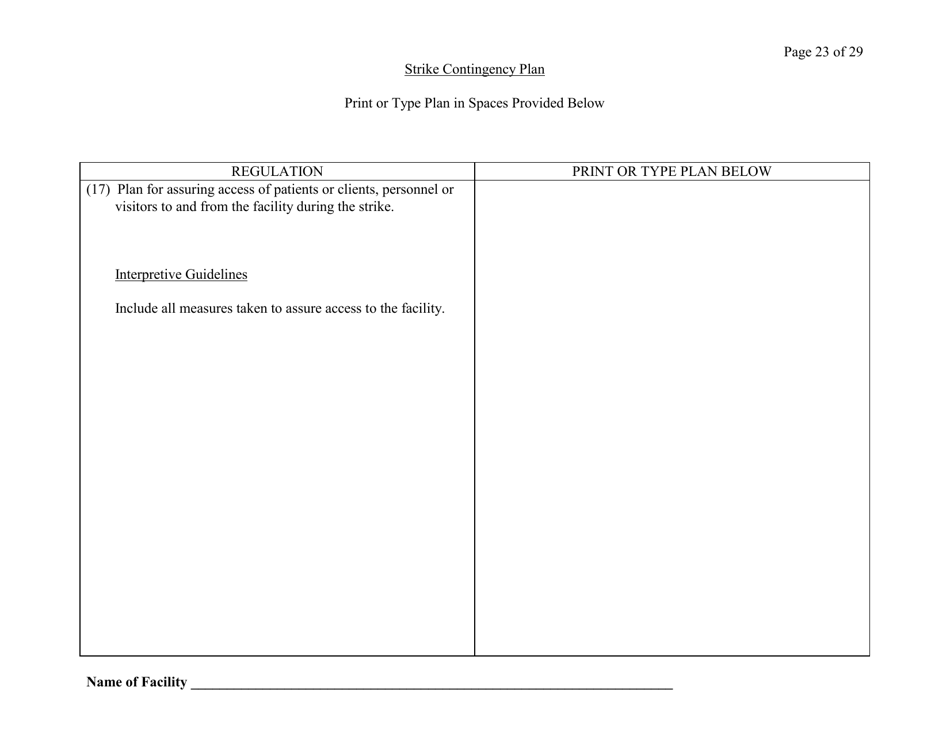 Exhibit A Strike Contingency Plan - Connecticut, Page 23