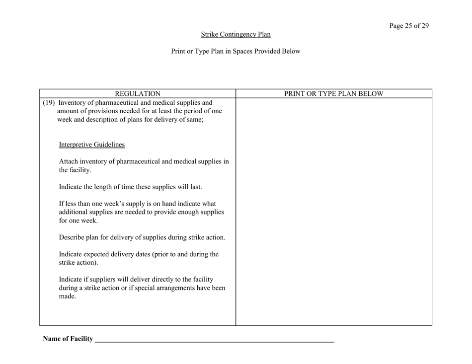 Exhibit A Strike Contingency Plan - Connecticut, Page 25