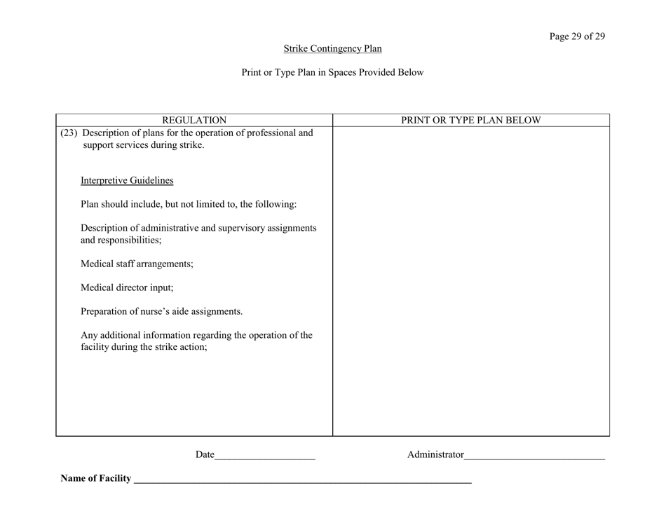 Exhibit A Strike Contingency Plan - Connecticut, Page 29