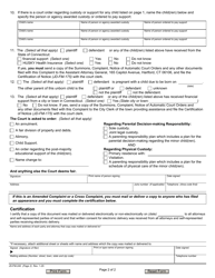 Form JD-FM-240 Annulment Complaint - Connecticut, Page 2