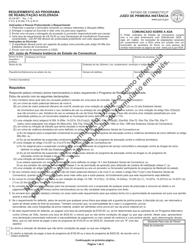 Form JD-CR-9PT Application for Accelerated Pretrial Rehabilitation - Connecticut (Portuguese)