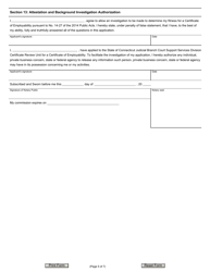Form JD-AP-187 Certificate of Employability Application - Cssd - Connecticut, Page 5