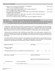 Form FDACS-16020 Application for Class &quot;k&quot; Firearms Instructor License - Arizona, Page 11