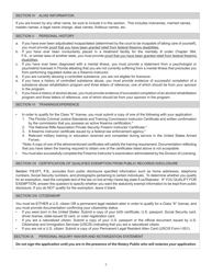 Form FDACS-16020 Application for Class &quot;k&quot; Firearms Instructor License - Arizona, Page 4