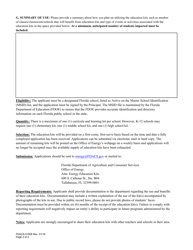 Form FDACS-01608 Energy Education Kit Request Form - Florida, Page 2