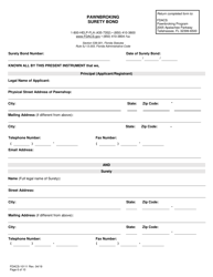 Form FDACS-10111 Pawnbrokering Registration Application - Florida, Page 6