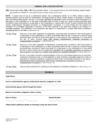 Form FDACS-10120 Professional Solicitor Individual License Application - Florida, Page 5
