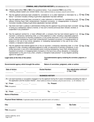 Form FDACS-10008 Substance Abuse Marketing Service Provider License Application - Florida, Page 3