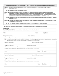Form FDACS-10008 Substance Abuse Marketing Service Provider License Application - Florida, Page 7