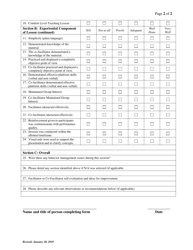 Impact of Crime (Ioc): Fidelity Adherence Checklist - Florida, Page 2