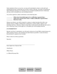Fmla Approval Letter - Florida, Page 2