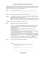 Form CR2E016 Articles of Revocation of Dissolution - Florida, Page 3