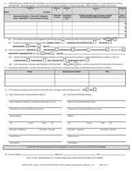 Form SR2 Application to Determine Liability - Alabama, Page 2