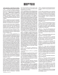 Form AR1000ADJ Schedule of Adjustments - Arkansas, Page 2