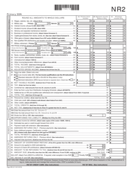 Form AR1000NR Arkansas Individual Income Tax Return - Nonresident and Part Year Resident - Arkansas, Page 2