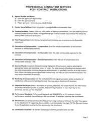 Instructions for Form PCS-1 Contract - Arkansas, Page 2