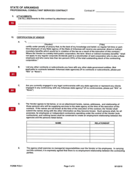 Instructions for Form PCS-1 Contract - Arkansas, Page 8