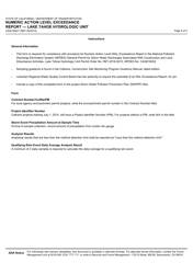 Form CEM-2062T &quot;Numeric Action Level Exceedance Report - Lake Tahoe Hydrologic Unit&quot; - California, Page 4