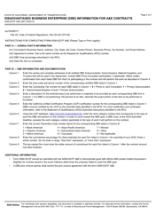 Form ADM-0227F A&amp;E Disadvantaged Business Enterprise (Dbe) Information for a&amp;e Contracts - California, Page 2