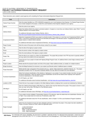Form LAPM3-A Project Authorization/Adjustment Request - California, Page 3