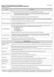 Form LAPM3-A Project Authorization/Adjustment Request - California, Page 4