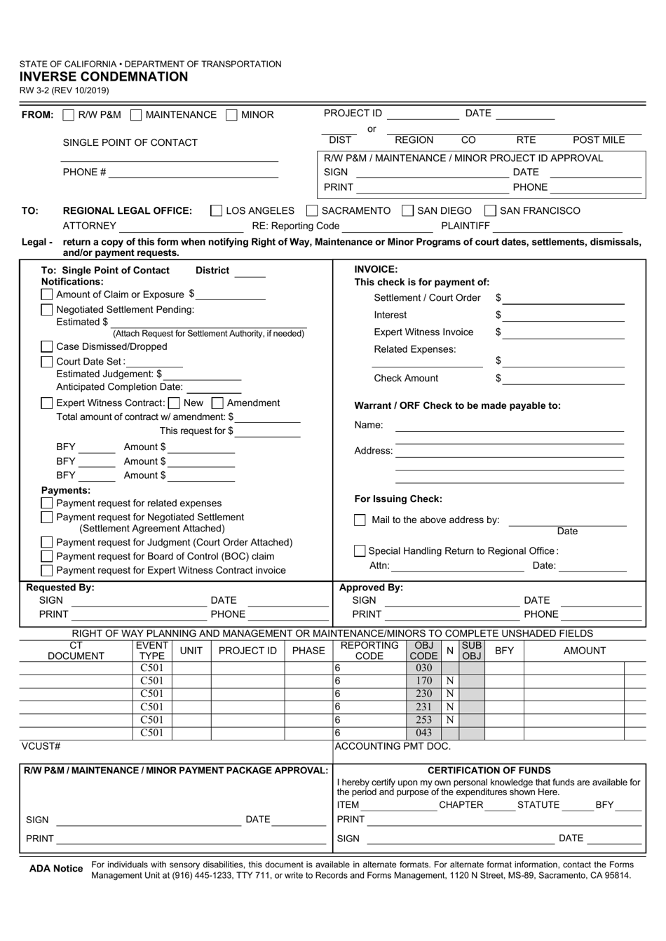 Form RW3-2 - Fill Out, Sign Online and Download Fillable PDF ...