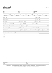 Form RW7-9 Appraisal Summary - California, Page 2