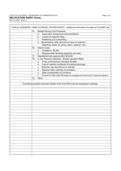 Form RW10-3 Relocation Diary - California, Page 3