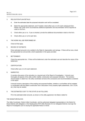 Form RW13-3 Report of Investigation - California, Page 7