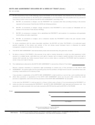 Form RW16-16 Note and Agreement Secured by a Deed of Trust - California, Page 2
