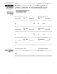 Form PERS-BSD-369-NM &quot;Nonmember Service Retirement Election Application&quot; - California, Page 4