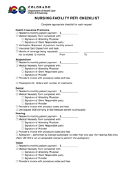 Nursing Facility Post Eligibility Treatment of Income (Peti) Medical Necessity Certification Form - Colorado, Page 2