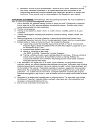 DBPR Form ALU8 Education Course Application - Florida, Page 3