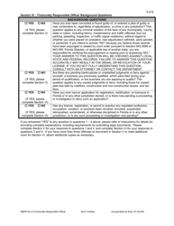 DBPR Form ALU5 Application for Financially Responsible Officer - Florida, Page 6