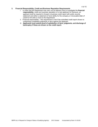 Form DBPR ALU4 Request for Change of Status - Florida, Page 4