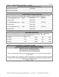 Form DBPR ALU4 Request for Change of Status - Florida, Page 6