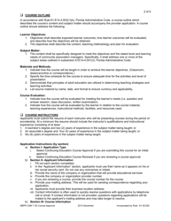 Form DBPR CAM7 Application for Continuing Education Course Approval or Renewal - Florida, Page 2