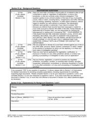 Form DBPR COSMO13 Application for Limited Cosmetologist License for Graduates From the Cosmetology Division of the Florida School for the Deaf and the Blind - Florida, Page 6