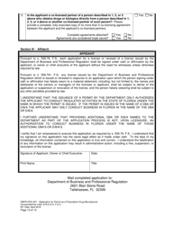 Form DBPR-DDC-201 Application for Permit as a Prescription Drug Manufacturer - Florida, Page 13