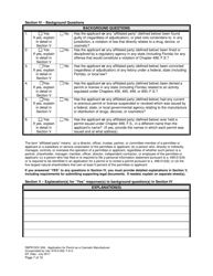 Form DBPR-DDC-206 Application for Permit as a Cosmetic Manufacturer - Florida, Page 7