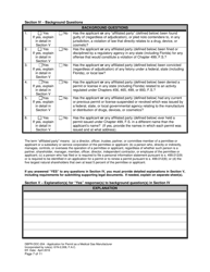 Form DBPR-DDC-204 Application for Permit as a Medical Gas Manufacturer - Florida, Page 7